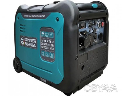 Генератор инверторный бензиновый 5.5 кВт Konner&Sohnen KS 5500iES ATSR
