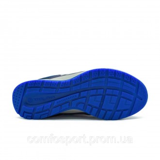 Лёгкие летние кроссовки Grisport 42835 синие гарантируют Вам комфорт стопы на пр. . фото 4
