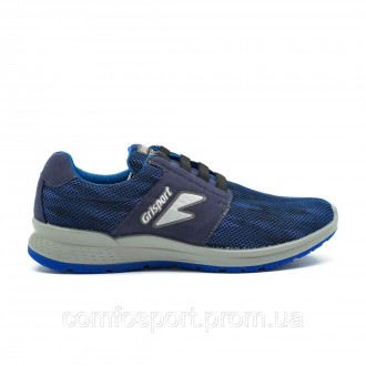 Лёгкие летние кроссовки Grisport 42835 синие гарантируют Вам комфорт стопы на пр. . фото 2