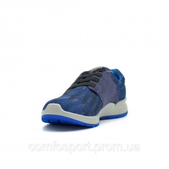 Лёгкие летние кроссовки Grisport 42835 синие гарантируют Вам комфорт стопы на пр. . фото 3