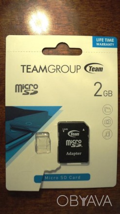 Перехідник з Micro SD на SD Team Group НОВИЙ. Перехідник з Micro SD на SD Team G. . фото 1
