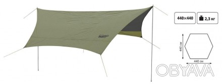  Тент Tramp Lite Tent green Данная модель станет идеальным решением для отдыха н. . фото 1
