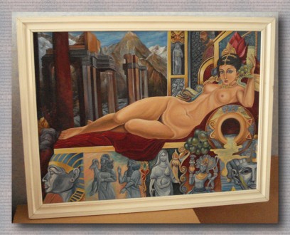 Продам свободную копию картины А. Исачёва ««Аллегория искусства&raqu. . фото 3