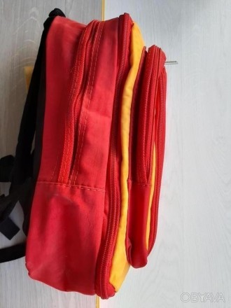 Дитячий рюкзак Bagland (червоно-жовтий)

Дуже міцна, щільна тканина 
Розмір 3. . фото 7