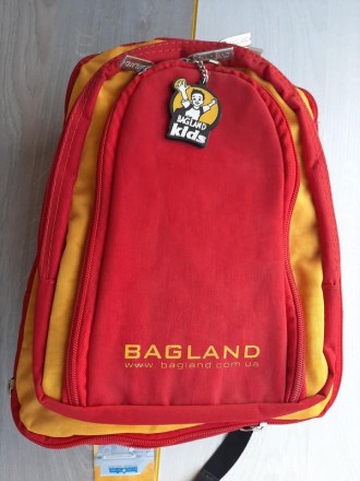 Дитячий рюкзак Bagland (червоно-жовтий)

Дуже міцна, щільна тканина 
Розмір 3. . фото 2