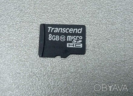 MicroSD 8Gb - компактное электронное запоминающее устройство, используемое для х. . фото 1