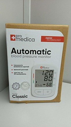 Автоматичний електронний тонометр Promedica Classic призначений для використання. . фото 9