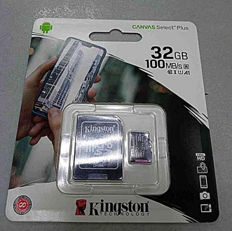 Memory Kingston microSD 32 GB
Внимание! Комиссионный товар. Уточняйте наличие и . . фото 2