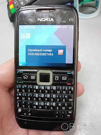 Смартфон, Symbian OS 9.2, QWERTY-клавіатура, екран 2.36", роздільна здатність 24. . фото 1