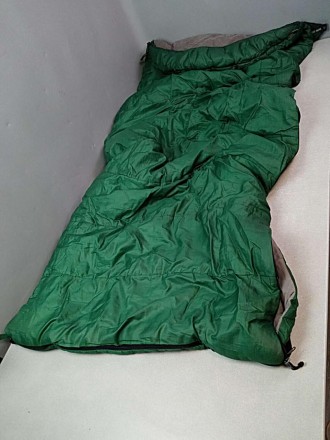 Спальный мешок-одеяло, трехсезонный, температура комфорта от -9°С до 17°С, синте. . фото 7