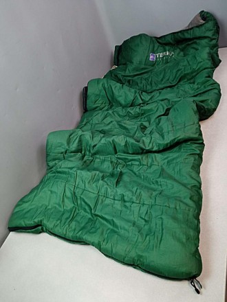 Спальный мешок-одеяло, трехсезонный, температура комфорта от -9°С до 17°С, синте. . фото 4