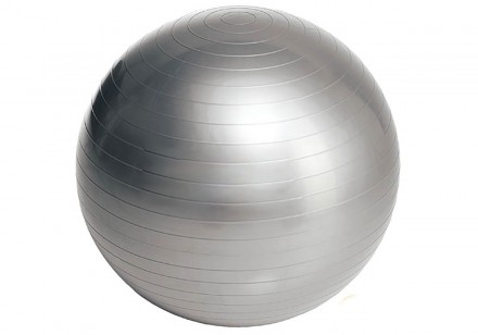 Мяч для фитнеса EasyFit 65 см серый. Киев. фото 1 Мяч для фитнеса EasyFit 65 см серый. Киев. фото 1