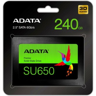 
Твердотільний накопичувач ADATA Ultimate SU650
Твердотільний накопичувач Ultima. . фото 4