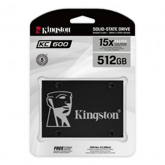 SSD Kingston KC600
SSD Kingston KC600 – это твердотелый накопитель полной емкост. . фото 3