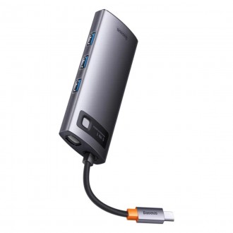 
USB-хаб Baseus Metal Gleam
USB-хаб Baseus Metal Gleam поможет расширить возможн. . фото 7