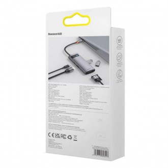 
USB-хаб Baseus Metal Gleam
USB-хаб Baseus Metal Gleam поможет расширить возможн. . фото 3