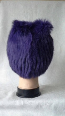 Зимняя стильная женская шапка с натурального меха ( кролик )
 
 
 производство У. . фото 4
