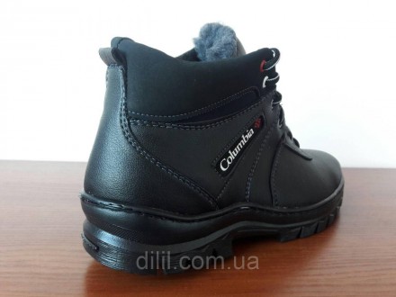 
Зимние мужские ботинки черные прошитые теплые. Добротный вариант! Производитель. . фото 5