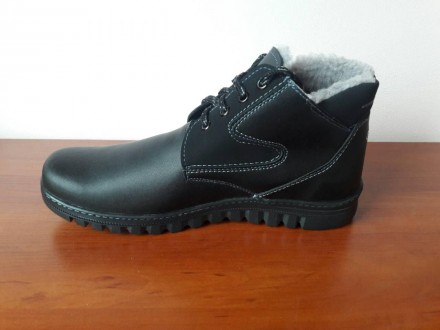 Зимние мужские ботинки черные прошитые теплые. Добротный вариант! Производитель . . фото 10