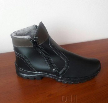 
Зимние мужские ботинки черные прошитые теплые. Добротный вариант! Производитель. . фото 12