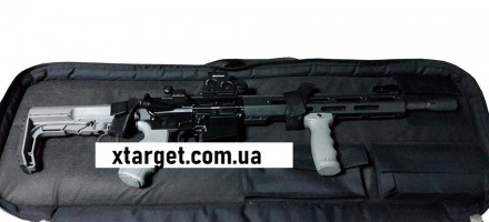 Чехол чемодан для AR-15. Внутренний размер 90х26х9 см (со шлейками)
Чехол с рюкз. . фото 2