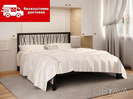 ОПИСАНИЕ:
Металлическая кровать Бергамо из металла прекрасно смотрится в любом и. . фото 1