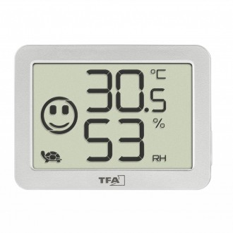 Цифровой термогигрометр TFA 30.5055.02 белый
основные моменты
Для контроля темпе. . фото 6