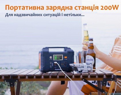 Доставка 2-4 дні по Україні
Портативна електростанція Flashfish E200 призначена . . фото 4