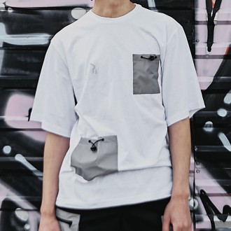 Фірмова ексклюзивна футболка з рефлективными кишенями від бренду OGONPUSHKA.
 
-. . фото 3