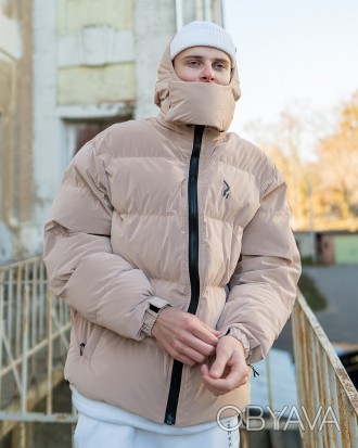 Абсолютно нова версія зимової чоловічої куртки від OGONPUSHKA Homie 2.0 Silk беж. . фото 1