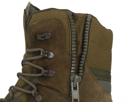 Військові черевики Vogel Guard XS із водонепроникної замшевої шкіри кольору хакі. . фото 7
