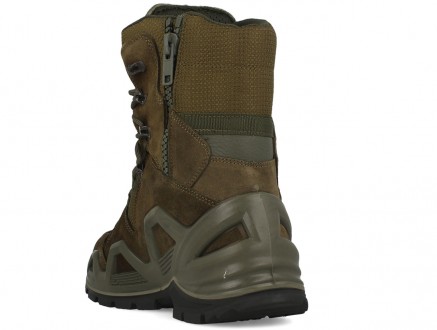 Військові черевики Vogel Guard XS із водонепроникної замшевої шкіри кольору хакі. . фото 6