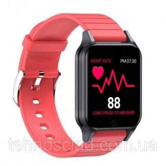 Смарт годинник розумний Smart Watch T96 водозахист: IP67 кольоровий сенсорний 1,. . фото 3