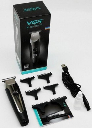 Машинка для стриження VGR V-059
Створювати стильні чоловічі стрижки тепер ви мож. . фото 2