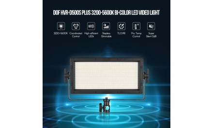 LED панель DOF HVR-D500S plus Bi-color (HVR-D500S plus Bi-color)
Двоколірна світ. . фото 9