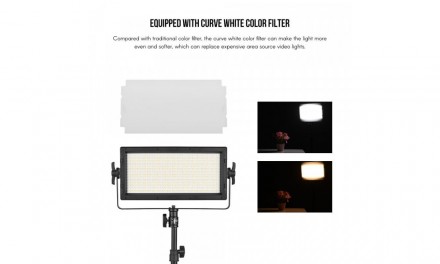 LED панель DOF HVR-D500S plus Bi-color (HVR-D500S plus Bi-color)
Двоколірна світ. . фото 4
