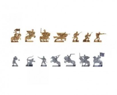 Набір ігрових фігурок "Середньовічні воїни" від ТехноК Хто в дитинстві не захопл. . фото 3