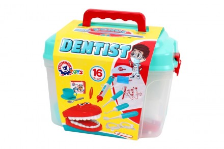 Набір стоматолога в саквояжі від ТехноК Як навчити діточок правильно чистити зуб. . фото 3