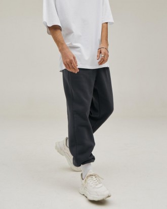 Спортивні штани ФЛІС Оверсайз
- Розмір: S, M, L
- колір чорний, графіт
- матеріа. . фото 4