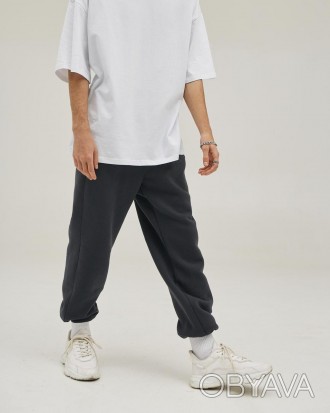 Спортивні штани ФЛІС Оверсайз
- Розмір: S, M, L
- колір чорний, графіт
- матеріа. . фото 1