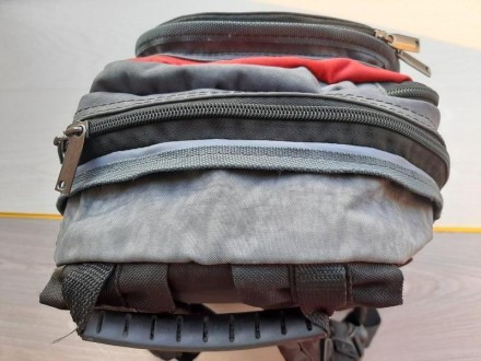 Дитячий рюкзак Bagland (сіро-червоний)

Дуже міцна, щільна тканина 
Розмір 36. . фото 5