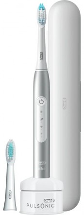 Электрическая зубная щетка Braun Oral-B S411-526-3X-Platinum Элитные модели элек. . фото 2