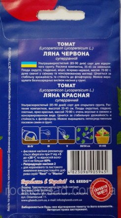 Ультраскороспелый (85-90 дней) сорт для открытого грунта. Растение компактное, в. . фото 3