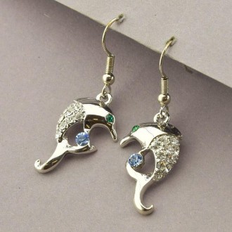 104402 Серьги 'Winniana' Фианит. Житомир. фото 1