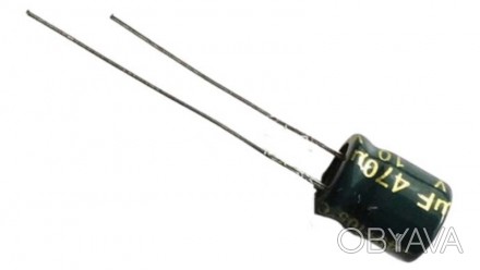  Конденсатор электролитический 10V 470uF 6.3*7mm.. . фото 1