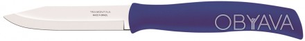 Нож для овощей TRAMONTINA ATHUS blue, 76мм