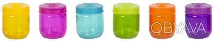 Короткий опис:Банка HEREVIN Coloured Jar з кришкою. Об'єм: 0.425 л. Матеріал: ск. . фото 1