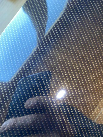  
 Вінілова плівка 9D Carbon із вуглецевого волокна на клейкій основі. Призначен. . фото 7