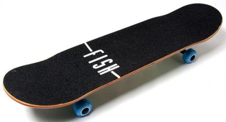 Скейтборд деревянный премиум качества от мирового бренда Fish Skateboards.
Скейт. . фото 9