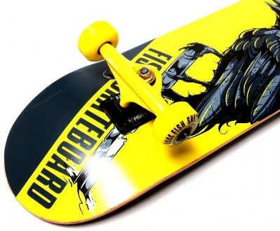 Скейтборд деревянный премиум качества от мирового бренда Fish Skateboards.
Скейт. . фото 5